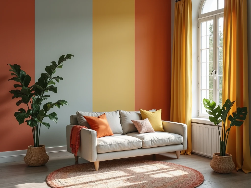 Professional color consultation for interior design projects